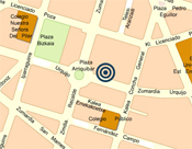 Mapa de localización del despacho